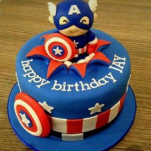 capton america cake