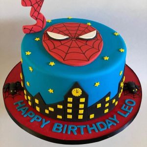 spider man cake